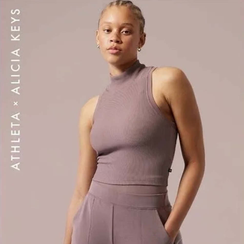 Athleta x Alicia Keys Ribbed Tank Top